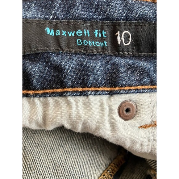 Apt 9 Womens Maxwell Fit Boot Cut Blue Jeans Size 10 - Picture 4 of 5